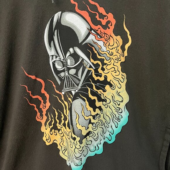 Uniqlo Star Wars Darth Vader Hoodie P2P 20”; L 24” - Picture 2 of 3